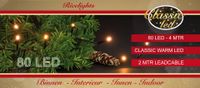 LED classic indoor rice 80 lampjes 4m 2m aanloopsnoer zwart Classic Led CoenBakker - Annas collection