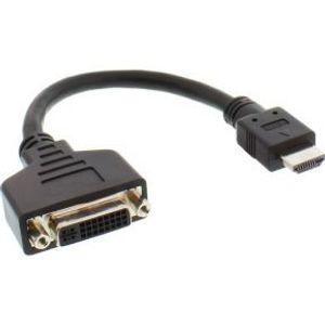 InLine 17670I video kabel adapter 0,2 m HDMI A DVI-D Zwart
