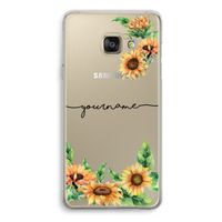 Zonnebloemen: Samsung Galaxy A3 (2016) Transparant Hoesje Zonnebloemen: Samsung Galaxy A3 (2016) Transparant Hoesje