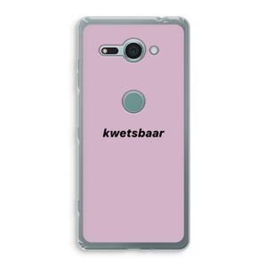 kwetsbaar: Sony Xperia XZ2 Compact Transparant Hoesje