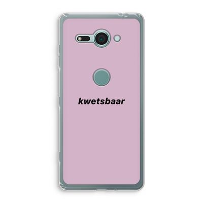 kwetsbaar: Sony Xperia XZ2 Compact Transparant Hoesje