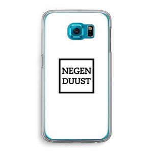Negenduust vierkant: Samsung Galaxy S6 Transparant Hoesje