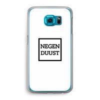 Negenduust vierkant: Samsung Galaxy S6 Transparant Hoesje