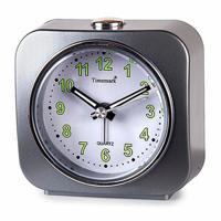 Tafelklok Timemark Grijs Groen Plastic 9 x 9 x 4 cm