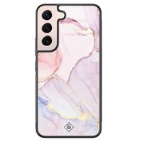 Samsung Galaxy S22 glazen hardcase - Purple sky Samsung Galaxy S22 glazen hardcase - Purple sky