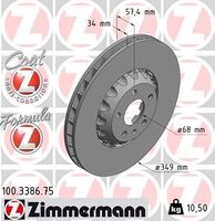 Remschijf FORMULA Z REMSCHIJF 100338675