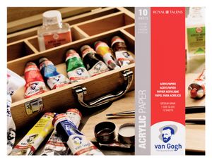 Van Gogh Blok Acrylverfpapier - 10 vellen - 370 gram - 24 x 32 cm