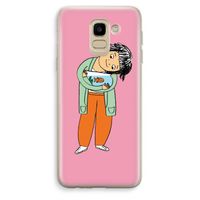 Visknuffel: Samsung Galaxy J6 (2018) Transparant Hoesje Visknuffel: Samsung Galaxy J6 (2018) Transparant Hoesje
