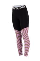 Mons Royale Cascade Merino Flex 200 Legging Dames Thermobroek Blazing Trails S