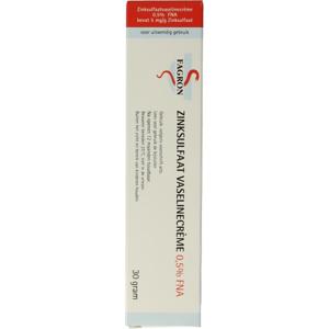Fagron Zinksulfaat vaselinecreme 0.5% FNA