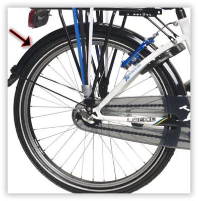 Unbranded Achterspatbord 22"