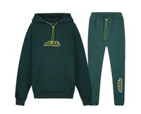 Black Bananas Game Over Trainingspak Senior Dark Green/Lime - Maat XL - Kleur: Groen | Soccerfanshop - thumbnail