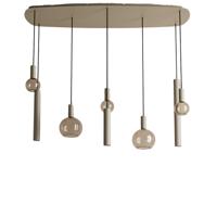 Hanglamp Riva deens ovaal quartz