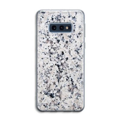 Gespikkelde marmer: Samsung Galaxy S10e Transparant Hoesje