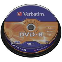 Verbatim 43523 DVD-R disc 4.7 GB 10 stuk(s) Spindel - thumbnail