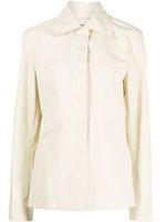 Low Classic veste à col classique - Jaune