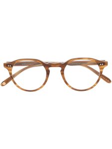 Garrett Leight lunettes de vue Royce à monture ronde - Marron