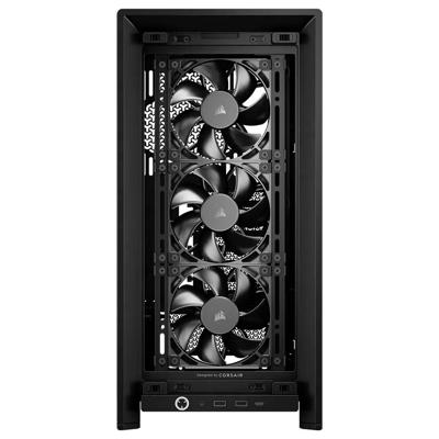 Corsair CC-9011312-WW Midi-tower PC-behuizing Zwart Zijvenster, Stoffilter