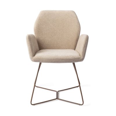 Jesper Home Misaki eetkamerstoel Funky Fudge beehive rose