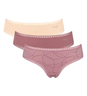 Sloggi 3-pack Crush Go dames hipsters