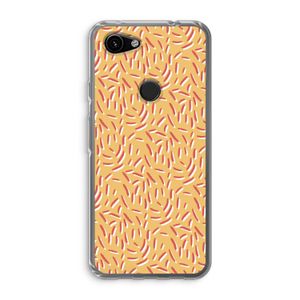Camouflage: Google Pixel 3a Transparant Hoesje