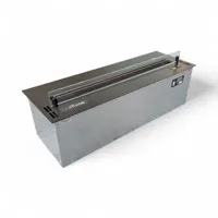 Planika BEV Burner 700 - Automatische Bio-ethanolbrander met Twee Vlamstanden - Zwart - 700x245 mm