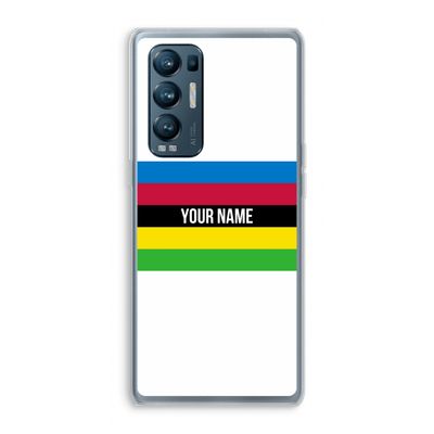 WK Wielrennen: Oppo Find X3 Neo Transparant Hoesje