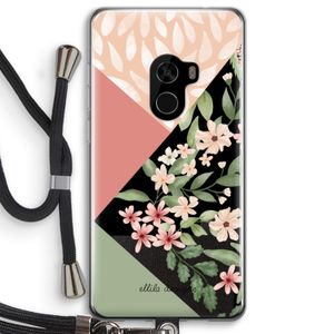 Sweet heaven geometrics: Xiaomi Mi Mix 2 Transparant Hoesje met koord