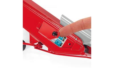 Siku Elektrische transportband 1:32 metaal/kunststof rood werkt op batterijen koppel- en verstelbaar