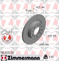 Remschijf Coat Z 110222120