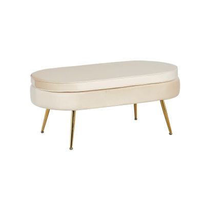 Poef Chanelle Beige 99 cm
