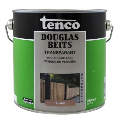 Douglas beits transparant blank 2,5l verf/beits - Tenco