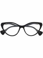 Gucci Eyewear lunettes de vue à monture d'inspiration wayfarer - Noir