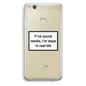 I'm dope: Huawei Ascend P10 Lite Transparant Hoesje
