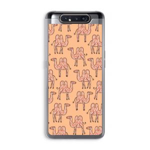 Kameel: Samsung Galaxy A80 Transparant Hoesje