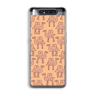 Kameel: Samsung Galaxy A80 Transparant Hoesje