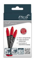 Pica 590/40 Markeerkrijt PRO | 12x120mm | Rood | 12 stuks - PI59040