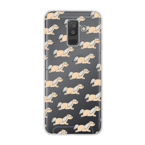 Ponys: Samsung Galaxy A6 Plus (2018) Transparant Hoesje