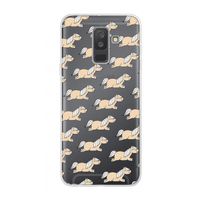 Ponys: Samsung Galaxy A6 Plus (2018) Transparant Hoesje