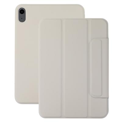 Lunso iPad Air 11 inch (2024/2025) - Tri-Fold Bookcase hoes - Beige