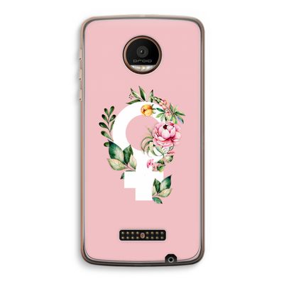 Venus: Motorola Moto Z Force Transparant Hoesje