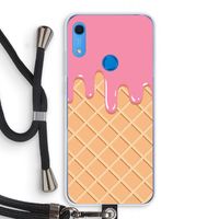Ice cream: Huawei Y6s Transparant Hoesje met koord