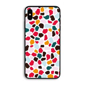 Colored Giraffe: iPhone XS Max Biologisch afbreekbaar hoesje