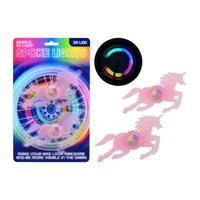 Johntoy Unicorn led spaakverlichting 2 stuks paard multi color
