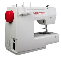 Veritas Naaimachine met vrije arm Marie Wit, Rood - thumbnail