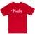 Fender Spaghetti Logo T-Shirt Dakota Red L
