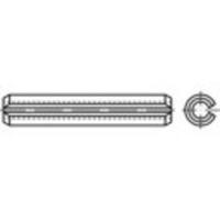 TOOLCRAFT TO-5379405 Spanstiften (Ø x l) 3.5 mm x 18 mm RVS 100 stuk(s)