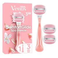Gillette Gillette Venus Comfortglide Spa Breeze - Scheerapparaat + 3 Mesjes