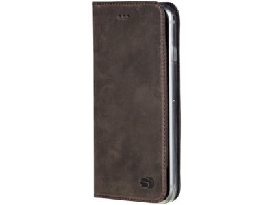 Senza Senza Raw Leather Booklet Apple iPhone 7 Plus/8 Plus Walnut Brown