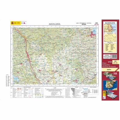 Topografische kaart 220 MT50 Agullana | CNIG - Instituto Geográfico Nacional1